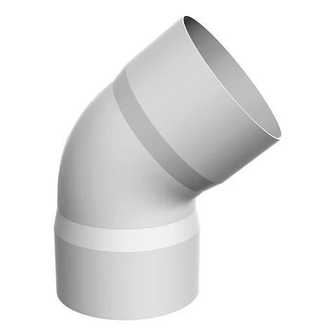 SemiCodo Canaleta H-H Blanco 75x65mm