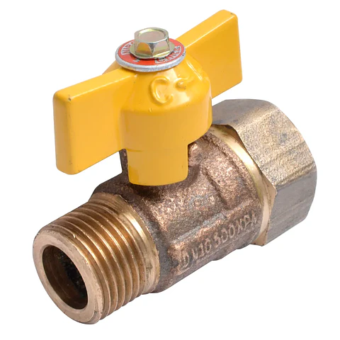Llave de paso Gas HI-HE 1/2