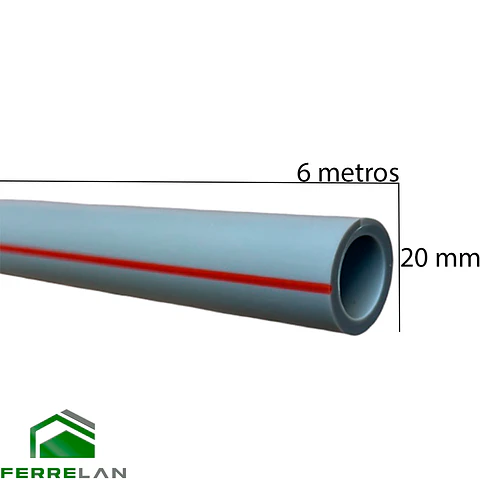 Tubo PP-R 20mm PN16 6mts