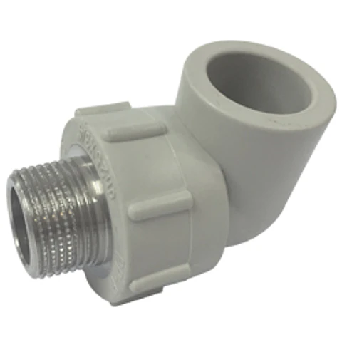 Codo PP-R 32x3/4 HE Metalica