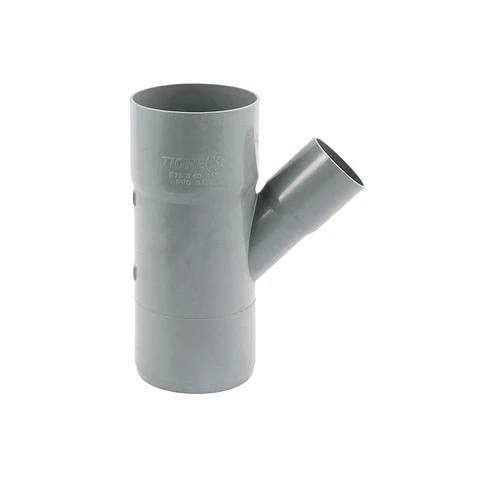 Vee PVC Sanitario Gris 50x40mm