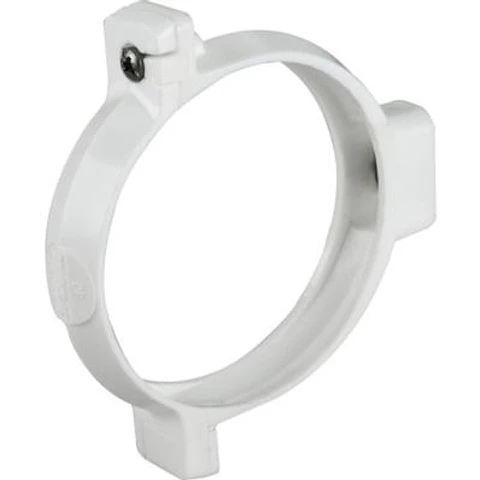 Abrazadera Tubo Bajada 75mm Blanco
