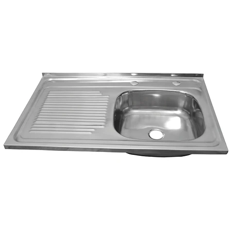 Lavaplato Inox 800X500 Secado Izquierda