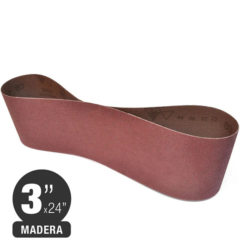 Banda Lija 80 3X24 ISESA
