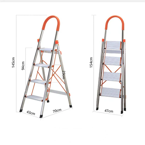 Escalera Plegable 4 Escalones FSIMP