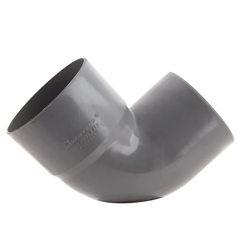 Codo PVC Sanitario Gris 87.5 40mm